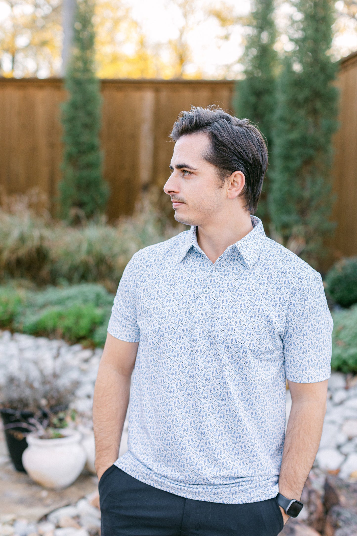Western Men's Polo (FINAL SALE)