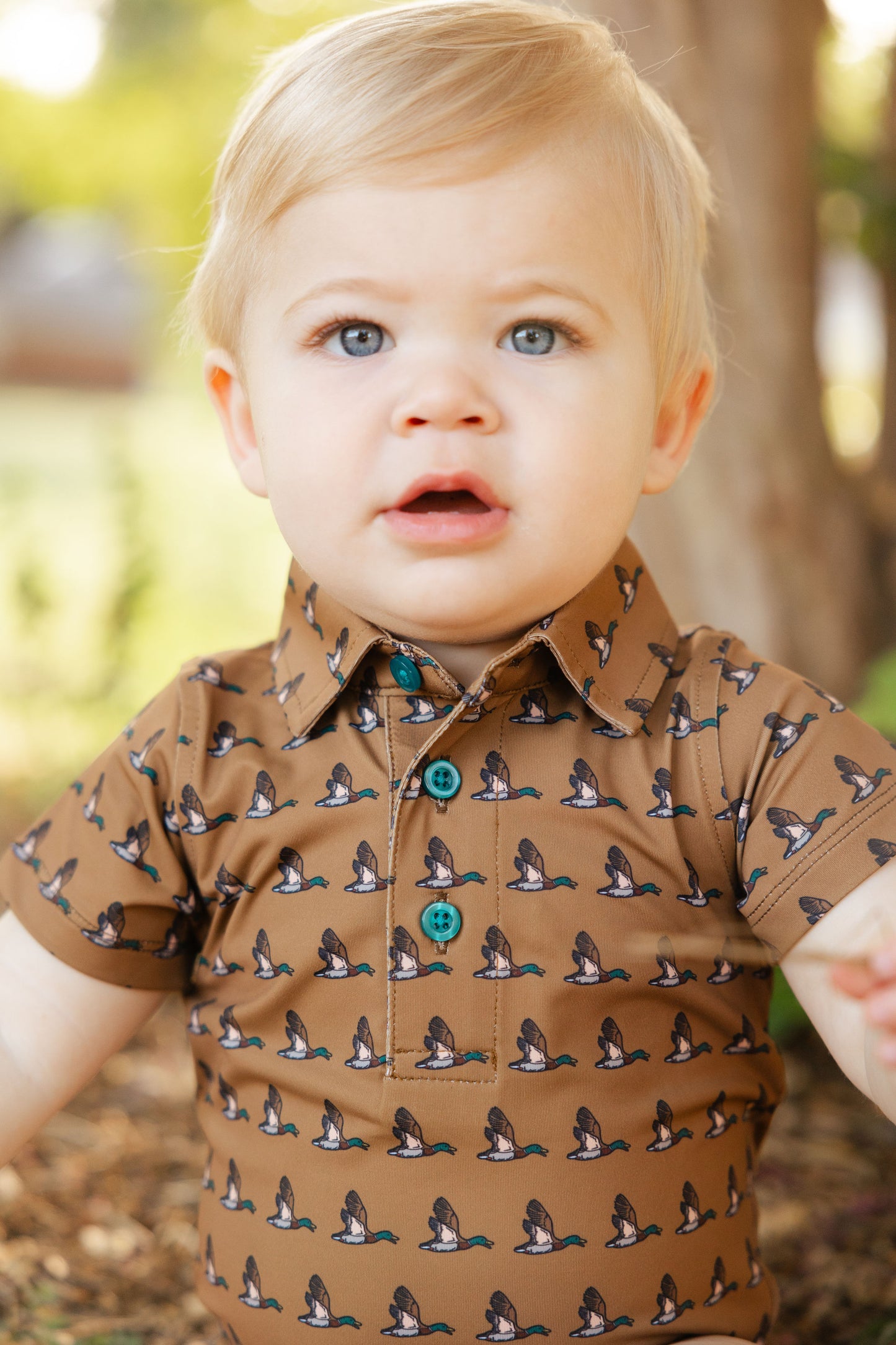 Mallard Polo Onesie (FINAL SALE)