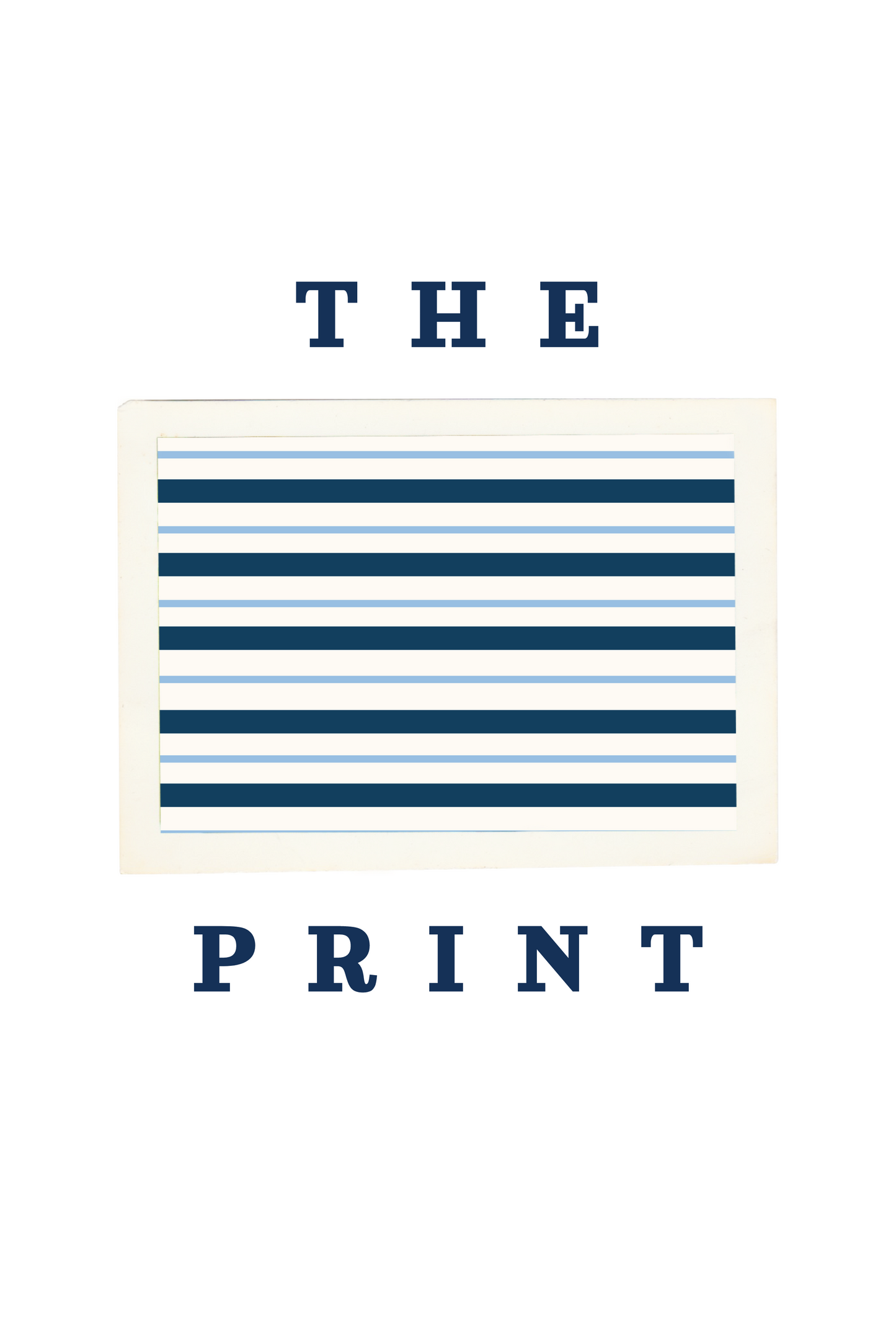 Alternating Blue Stripes Polo Onesie (FINAL SALE)